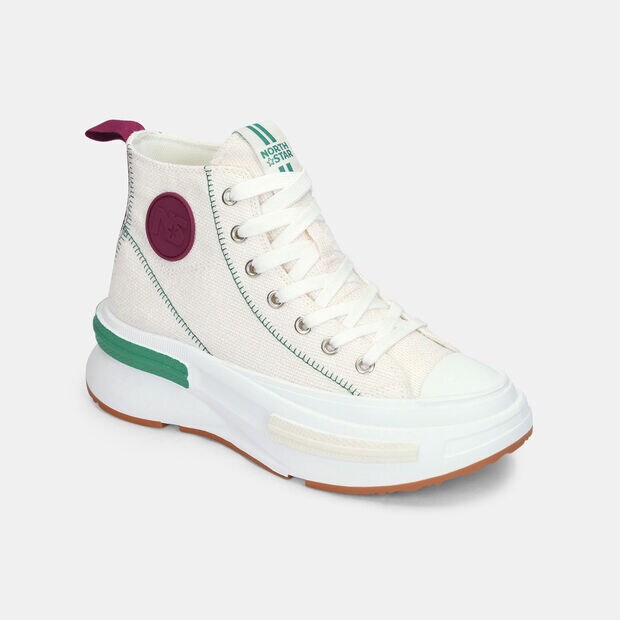 Tenis Para Mujer North Star Beige, 