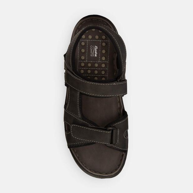 Sandalia Para Hombre Bata Comfit Negro Ken Sandal Summer, 