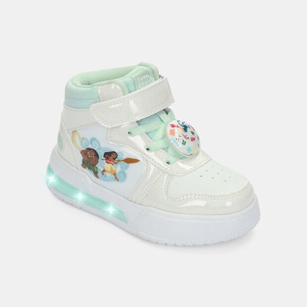 Tenis Con Luces Para Ni&ntilde;a Disney Multicolor Elite Walking Girls 3  +, 