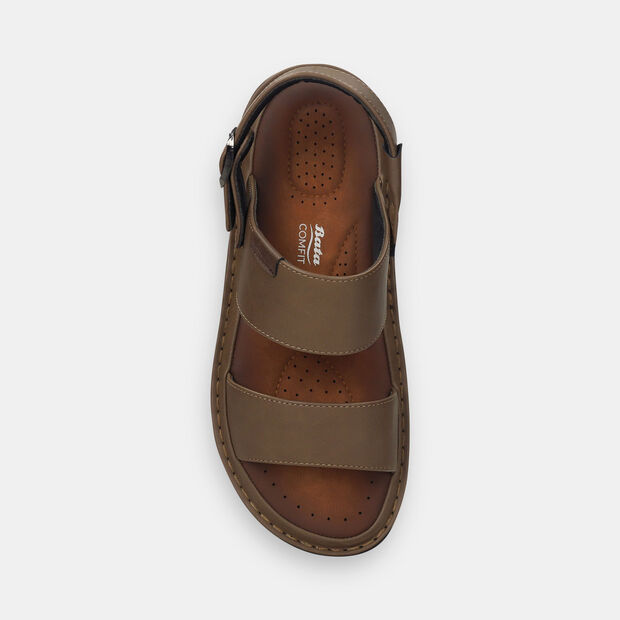 Sandalia Para Hombre Bata Comfit Negro, 