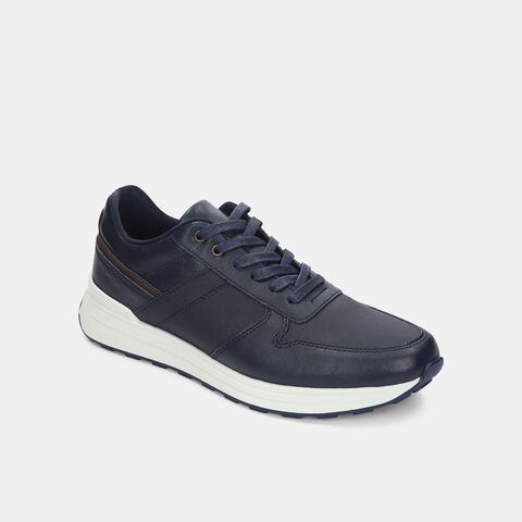 Tenis Para Hombre Bata Azul Parker Ariz Casual, 