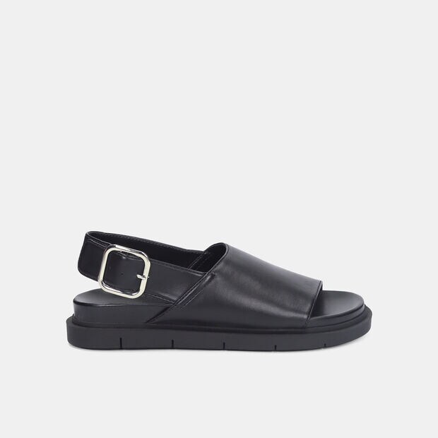 Sandalias Para Mujer Bata Negro Irma Summer, 