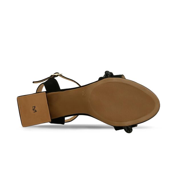 Sandalias Para Mujer Bata Negro Igor, 