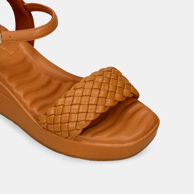 Sandalias Para Mujer Bata Comfit Camel Josie Mina, 
