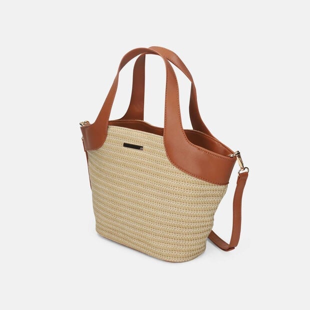 Cartera Para Mujer Bata Caramelo, 