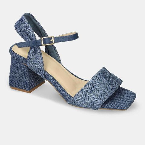 Sandalias Para Mujer Bata Azul Krizia, 