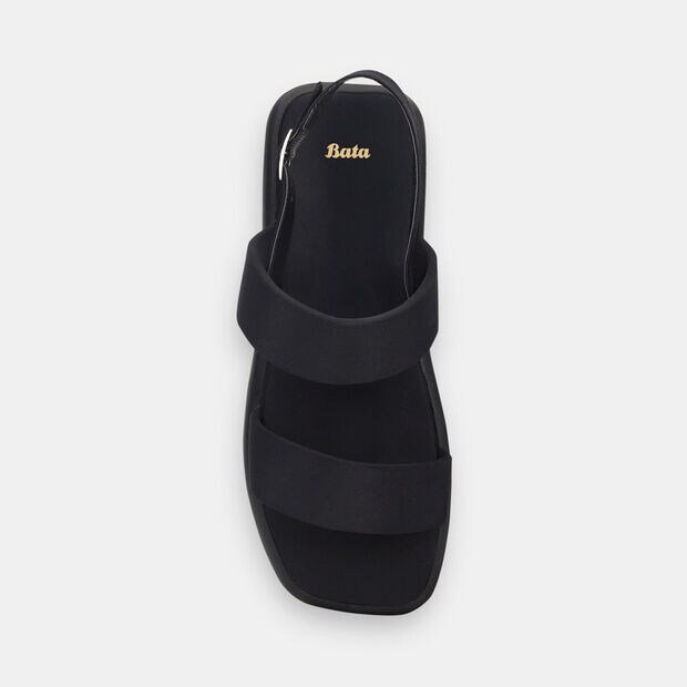 Sandalias Para Mujer Bata Negro, 
