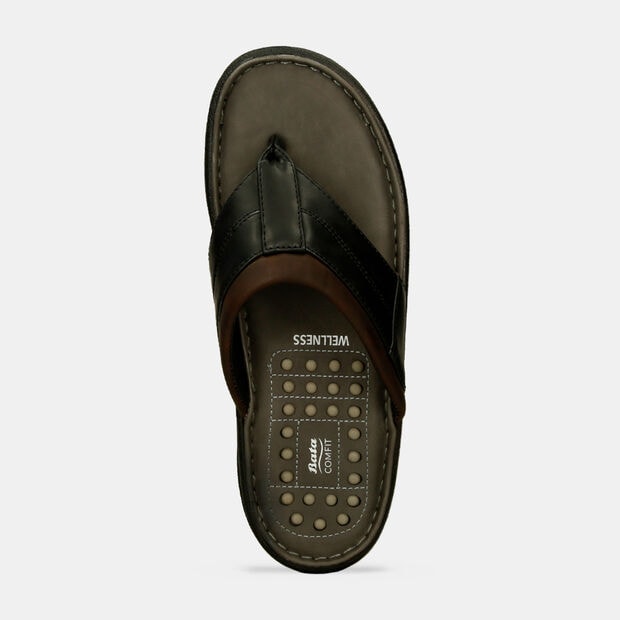 Sandalias Para Hombre Bata Comfit Negro Kendrick Sandal, 