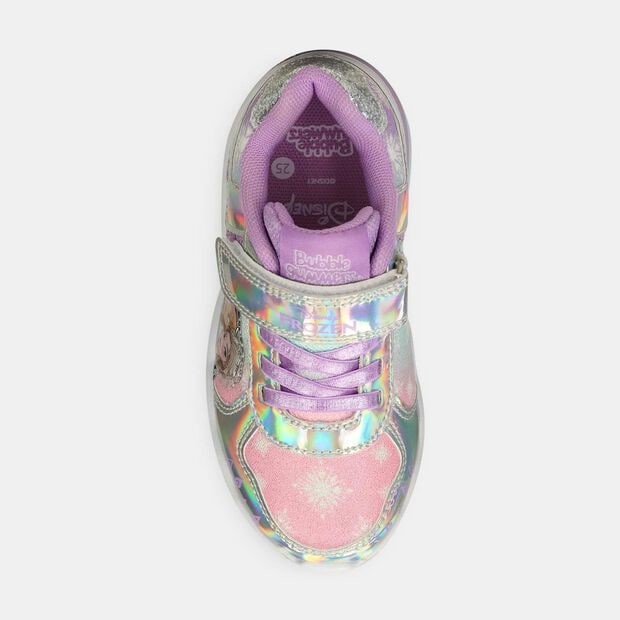 Tenis Con Luces Para Ni&ntilde;a Bubblegummers Multicolor Nucita L 8Frozen, 