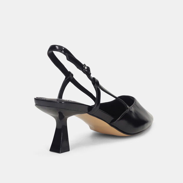 Tacones Para Mujer Bata Negro Merlin, 