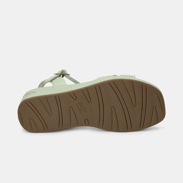 Sandalias Para Mujer Bata Comfit Verde Landy Mina, 