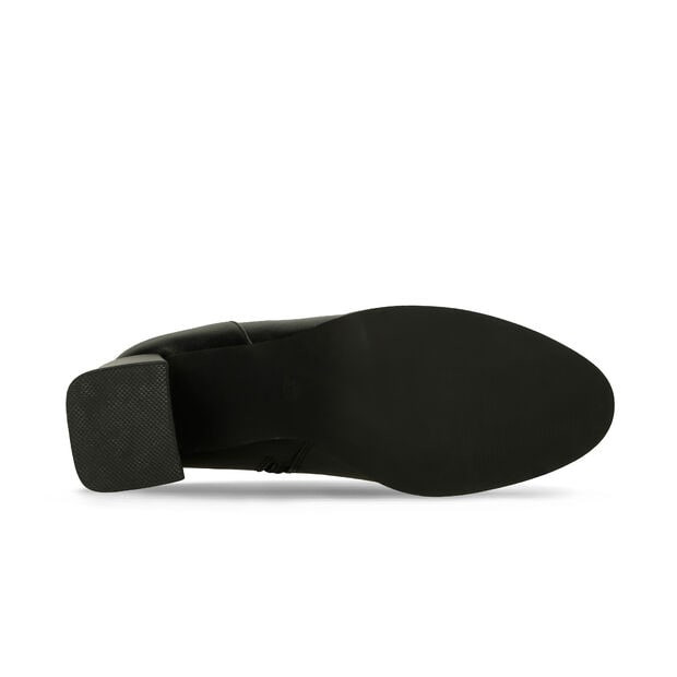 Botines Para Mujer Bata Negro Ilse Shoin, 
