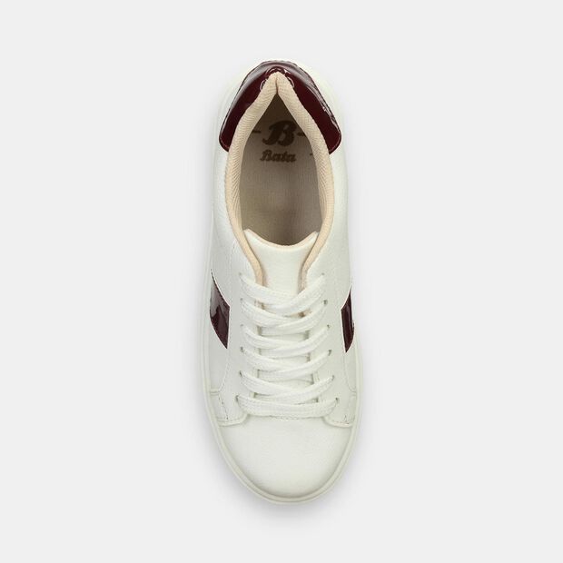 Tenis Para Mujer Bata Blanco Kande, 