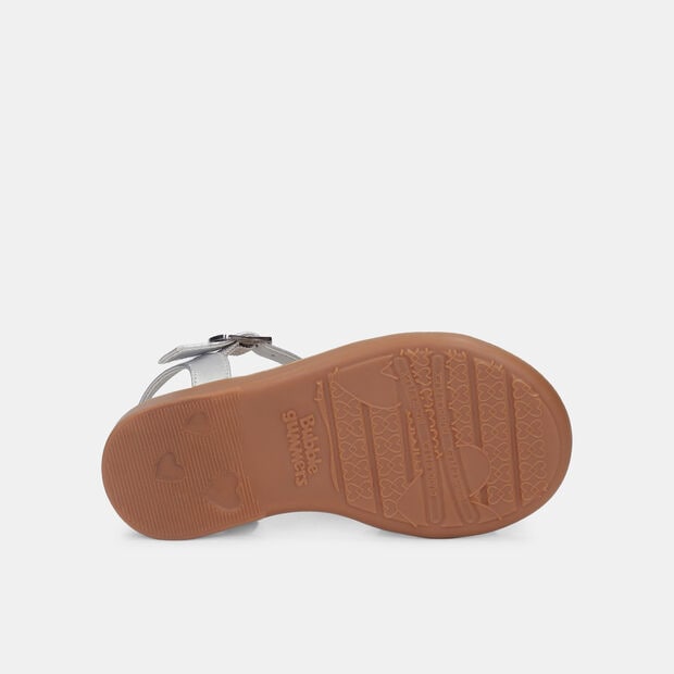Sandalias Para Ni&ntilde;a Bubblegummers Gris Mary First Step Girls 1 +, 