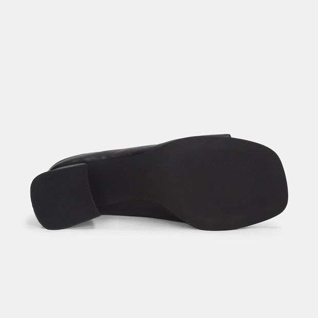 Tacones Para Mujer Bata Negro Janette, 
