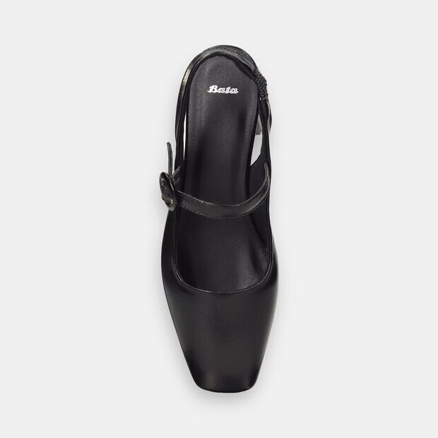 Tacones Para Mujer Bata Negro Kalila, 