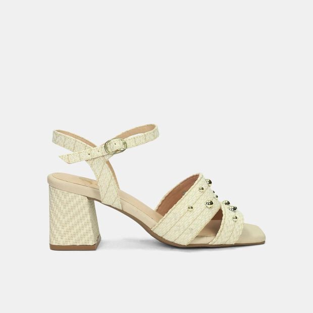 Sandalias Para Mujer Bata Beige Kahana, 