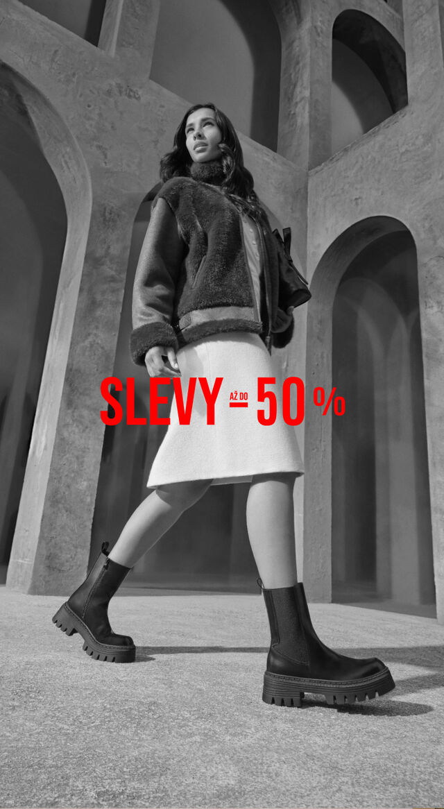 SLEVY AŽ DO -50%