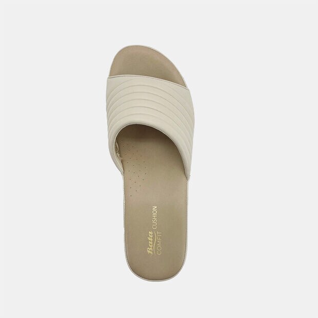 [Online Exclusive] Ladies Wedges Sandal Ivory