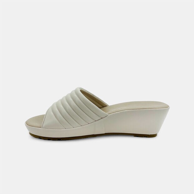 [Online Exclusive] Ladies Wedges Sandal Ivory