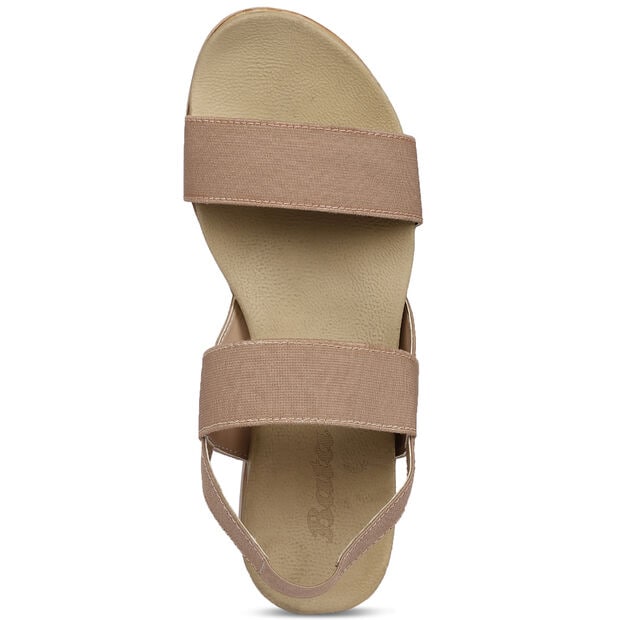 Bata Pink Open Toe Flats For Women