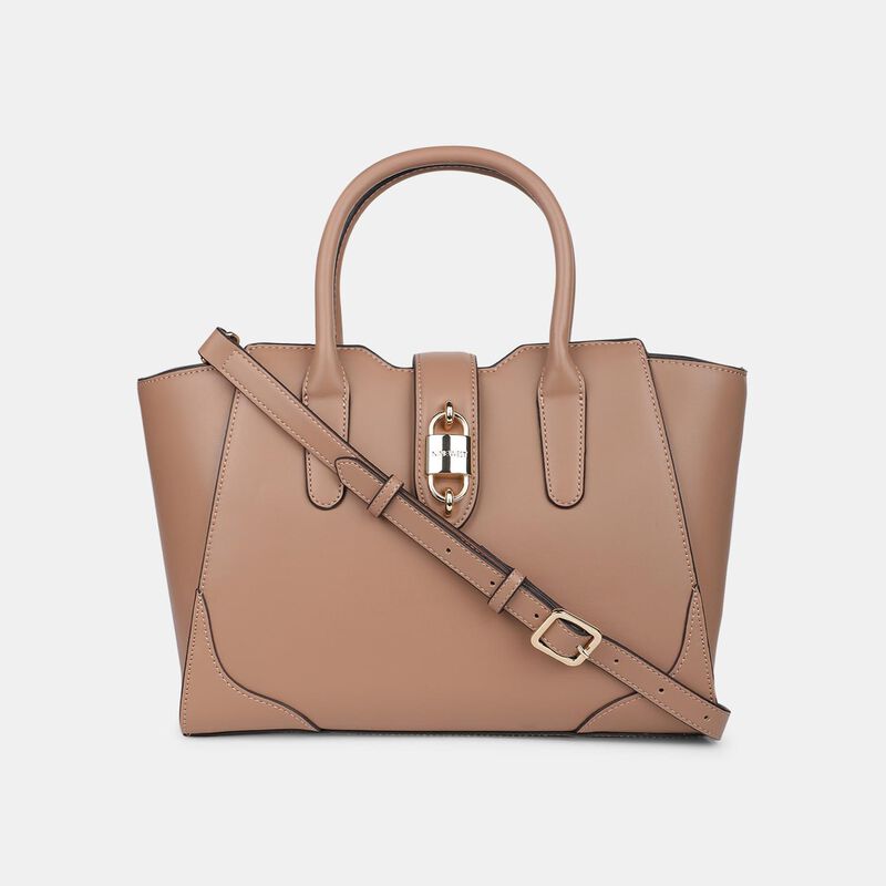 Bata India Bata Women Purse Bata India Bata Hand Purse NINE WEST DARK BROWN  HAND BAG FOR WOMEN