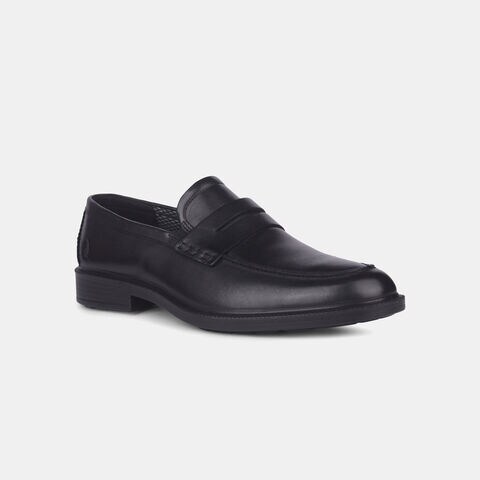 Hush Puppies Black Loafers For Men