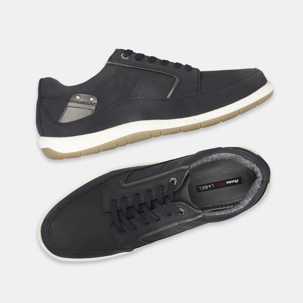 Red Label Lace-Up Casual Shoes For Men
