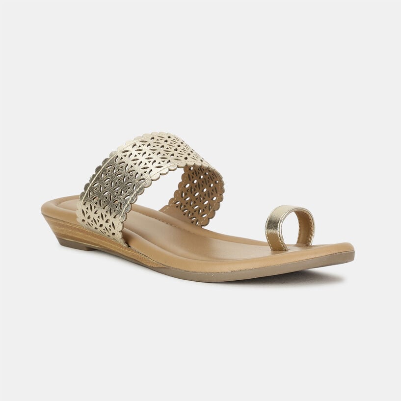 BATA CASUAL TOE RING SLIPPERS FOR WOMEN