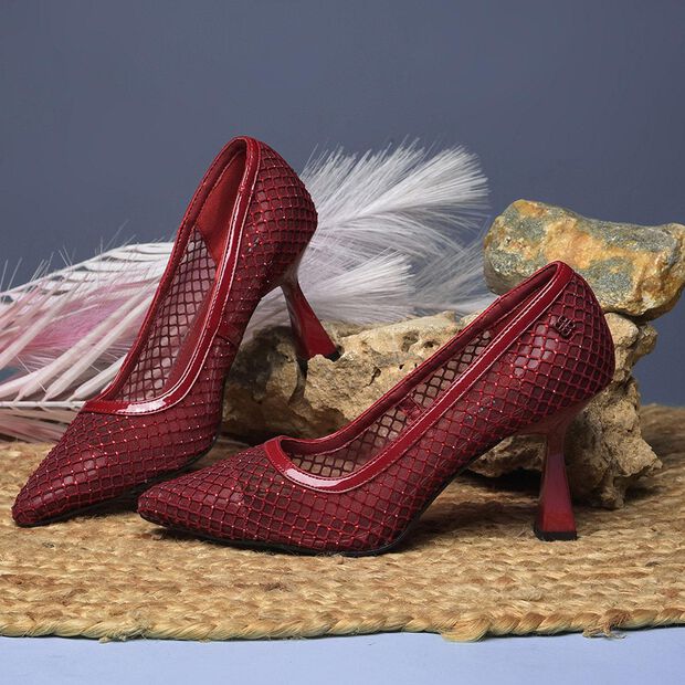 Red Label Pumps For Women