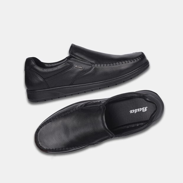 Bata Shoes Shoe City Head Office BATA LEATHER FORMAL SLIP-ON SHOES