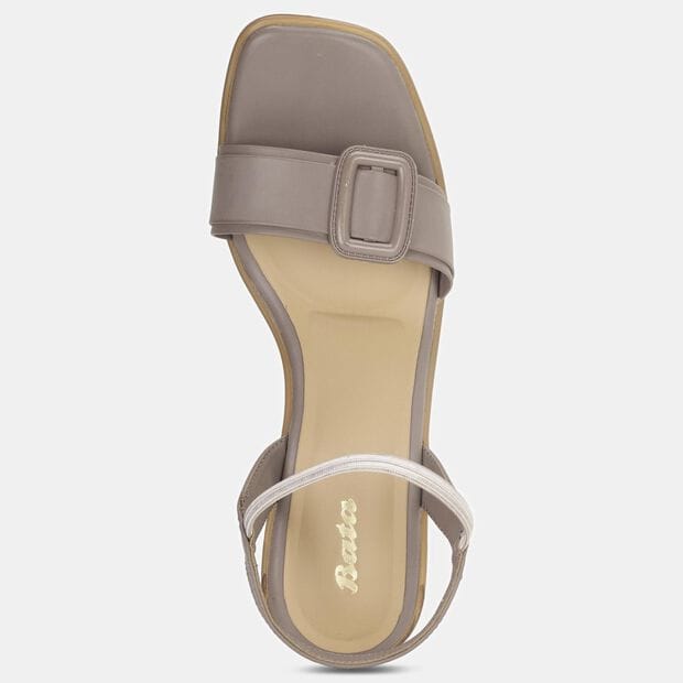 BATA TEXTURED HIGH-HEEL SANDALS FOR WOMEN