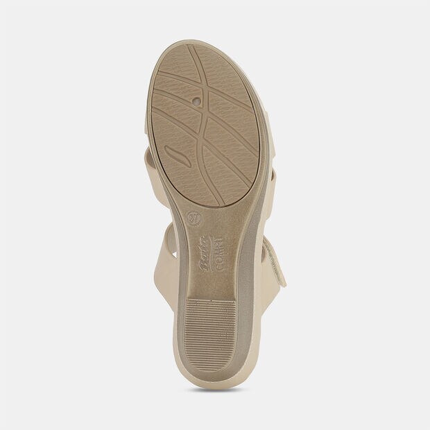BATA COMFIT CASUAL WEDGE SANDALS FOR WOMEN