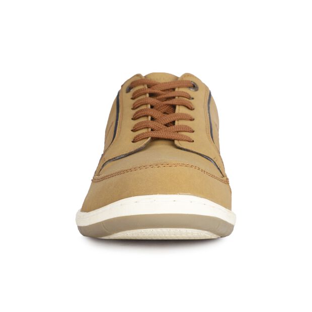 Red Label Lace-Up Casual Shoes For Men