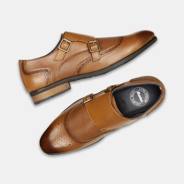 BATA FORMAL MONK SHOES FOR MEN