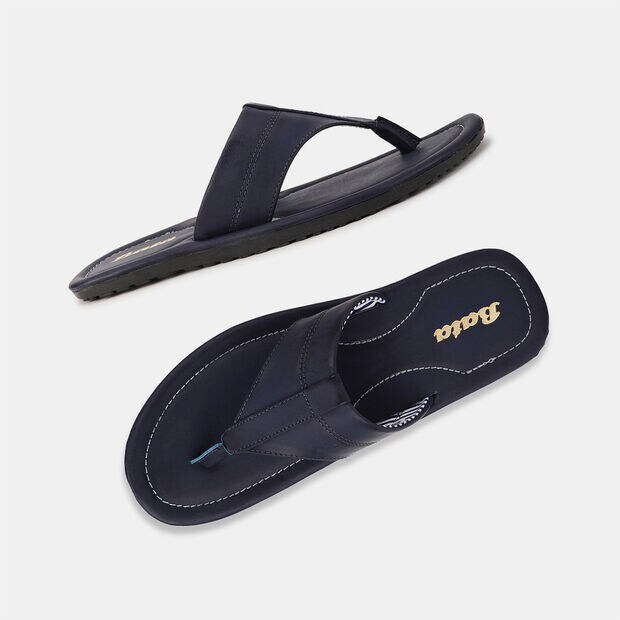 BATA FLIP FLOP THONGS WITH STRIPES FOR KIDS
