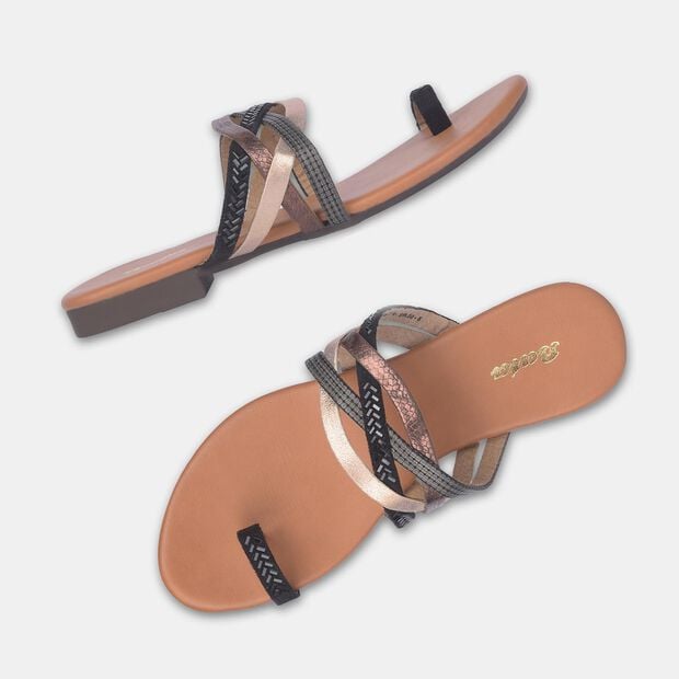 BATA TOE RING FLATS FOR WOMEN