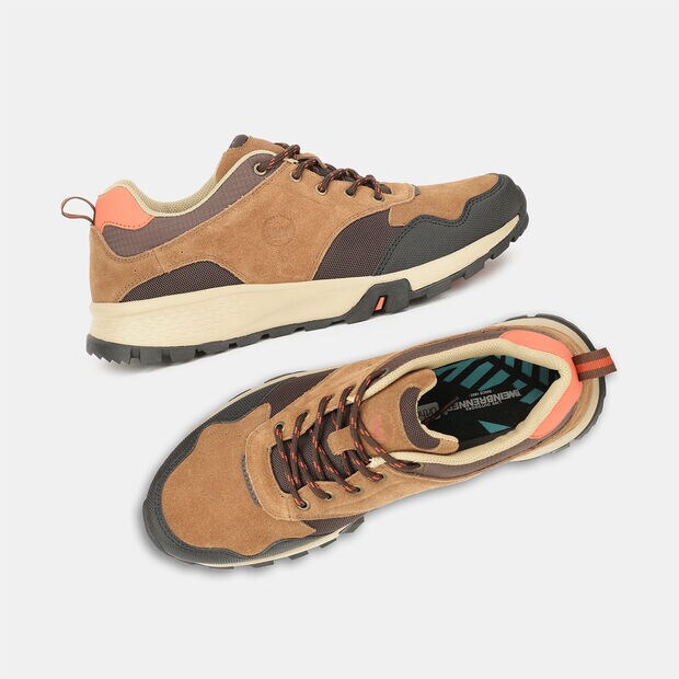 WEINBRENNER LEATHER CASUAL LACE-UP SHOES FOR MEN