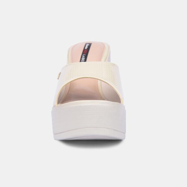 BATA RED LABEL BLOCK HEEL MULES FOR WOMEN