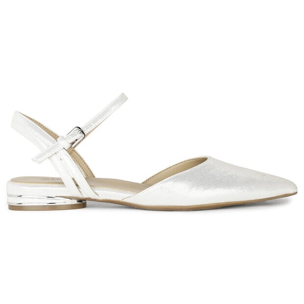 NATURALIZER POINTY TOE SLIP-ON FLAT MULES FOR WOMEN