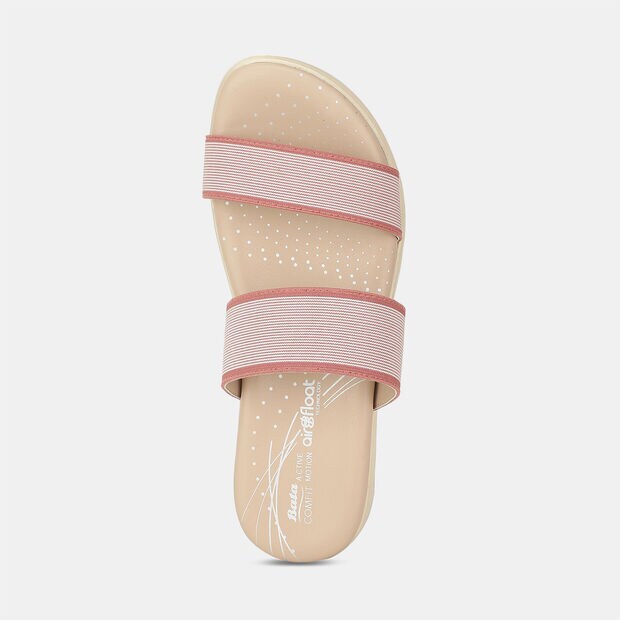 BATA COMFIT OPEN TOE MULE SLIPPERS FOR WOMEN