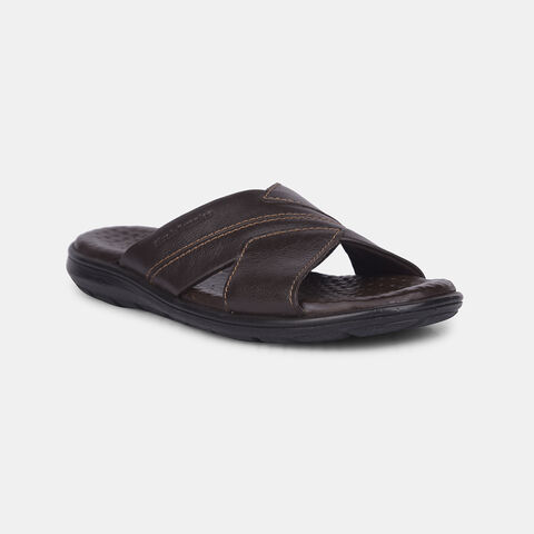 Hush Puppies Dark Brown Everyday Lifestyle Flip Flop For Men