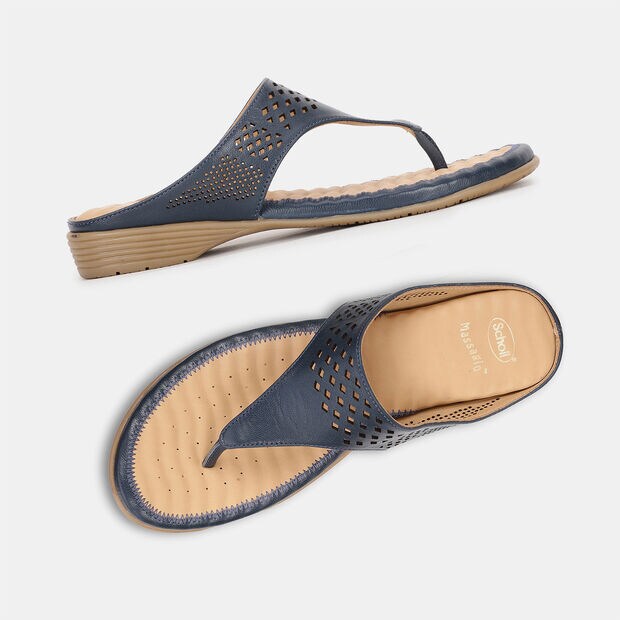 SCHOLL CASUAL THONG SLIPPERS FOR WOMEN