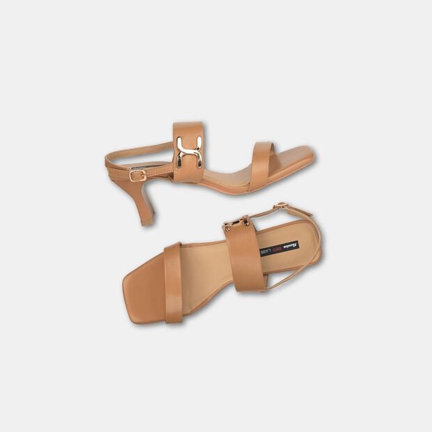Red Label Heel Sandals for Women