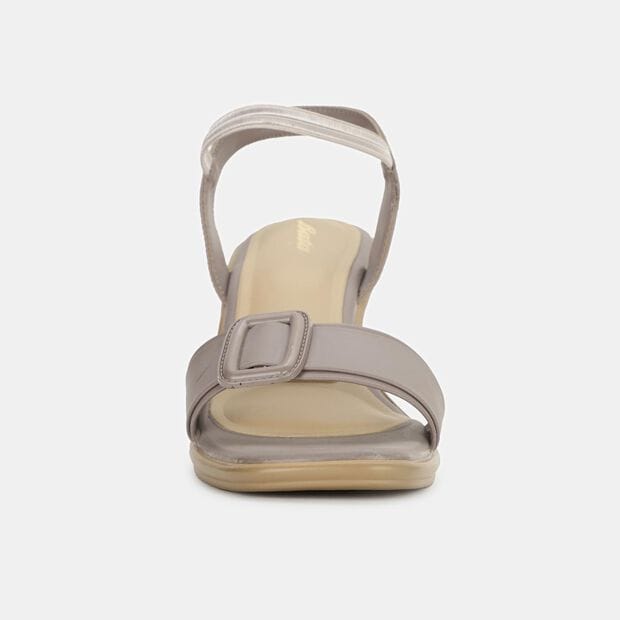 BATA TEXTURED HIGH-HEEL SANDALS FOR WOMEN