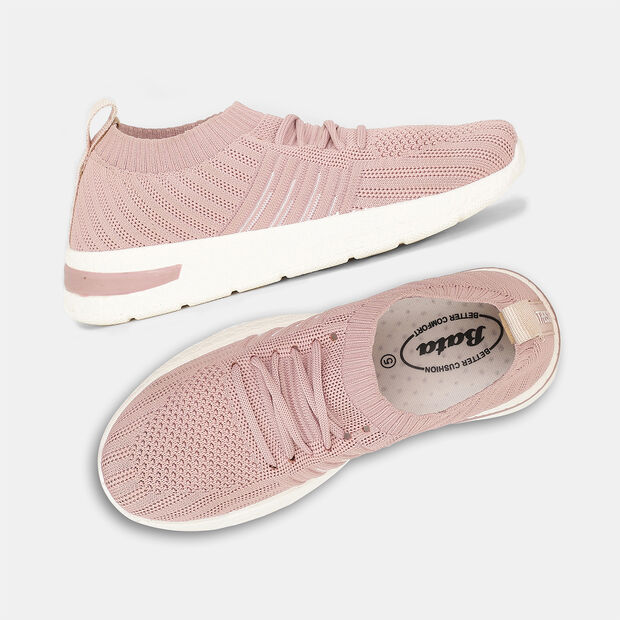 BATA TEXTILE CASUAL SLIP-ON SHOES FOR WOMEN
