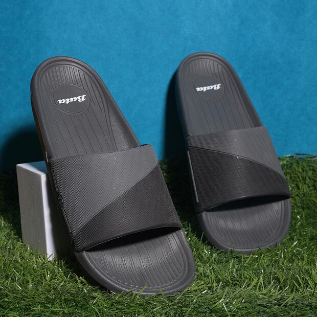 Bata Slider Mules for Men