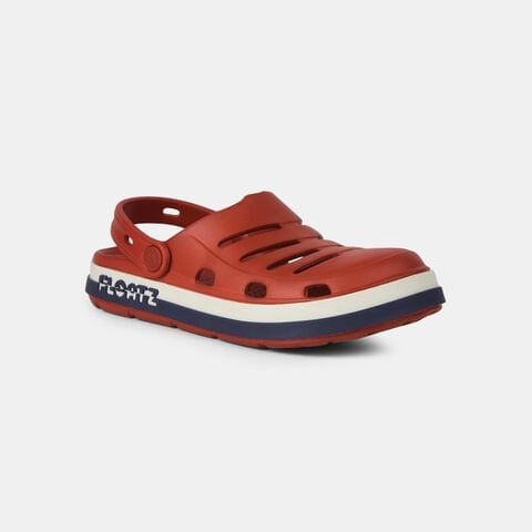 Floatz Red Clog Sandals For Boys