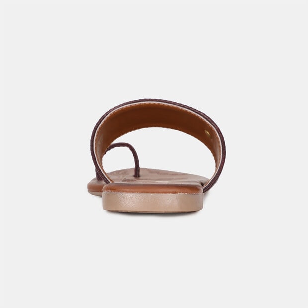 BATA TOE RING FLAT SLIPPERS FOR WOMEN
