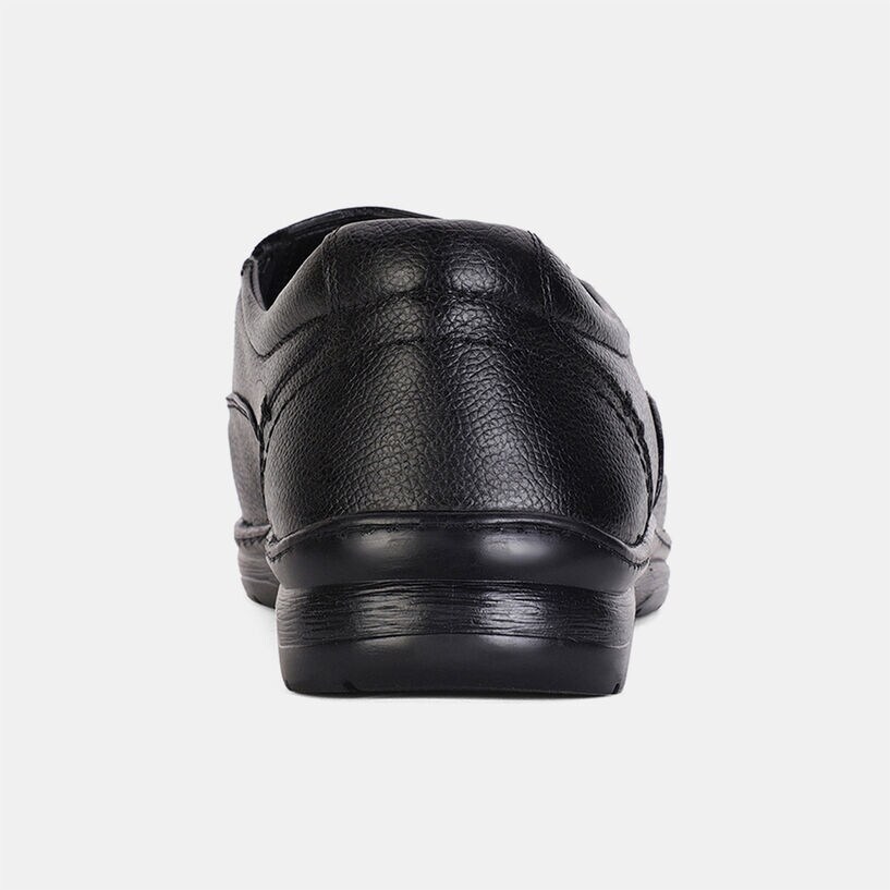 Hush Puppies Black Formal Shoes For Men Bata